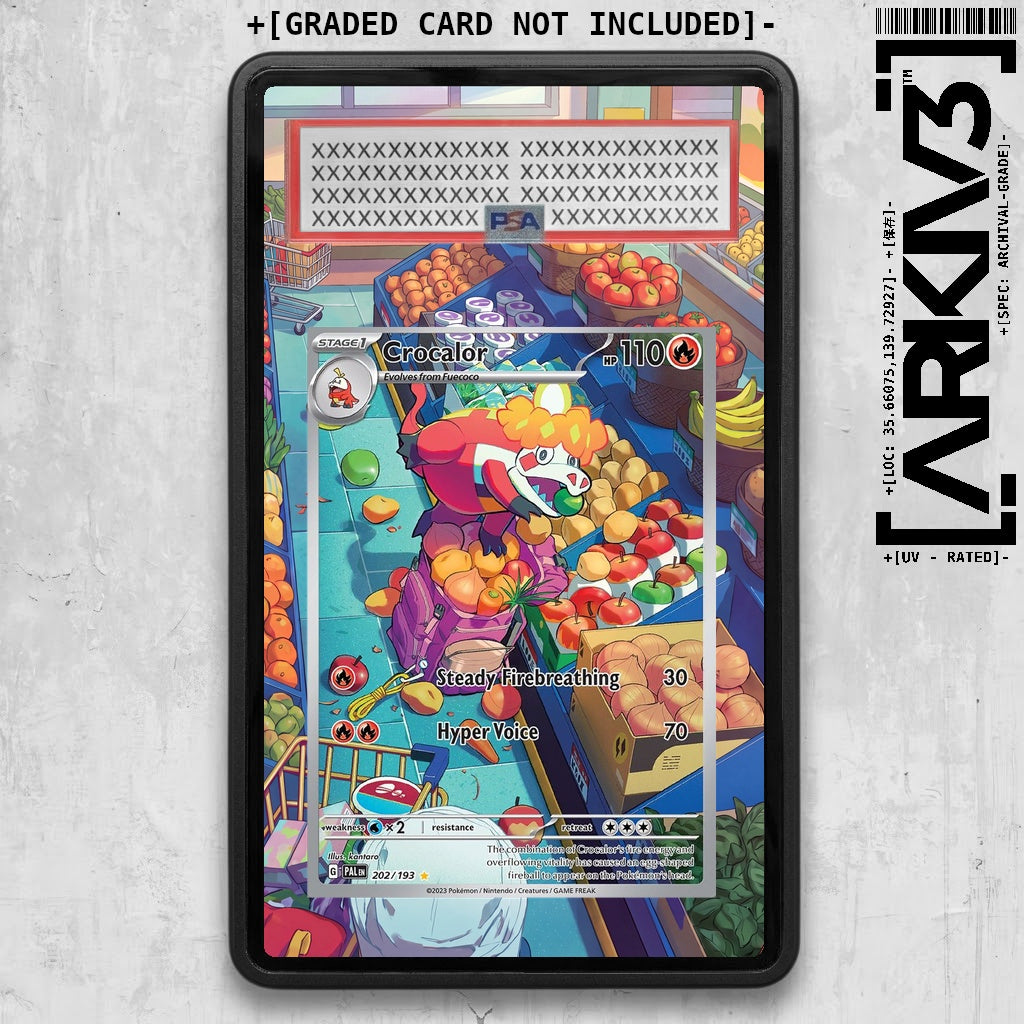 ARKIV3 PSA graded front - Black