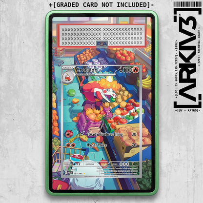 ARKIV3 PSA graded front - Green