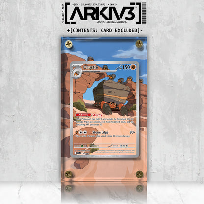 [UNIT: 130/86] // Crustle Extended Art Display Case - Raw