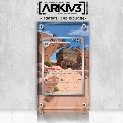 [UNIT: 130/86] // Crustle Extended Art Display Case - Raw