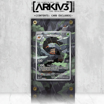 [UNIT: 183/182] // Crustle Extended Art Display Case - Raw