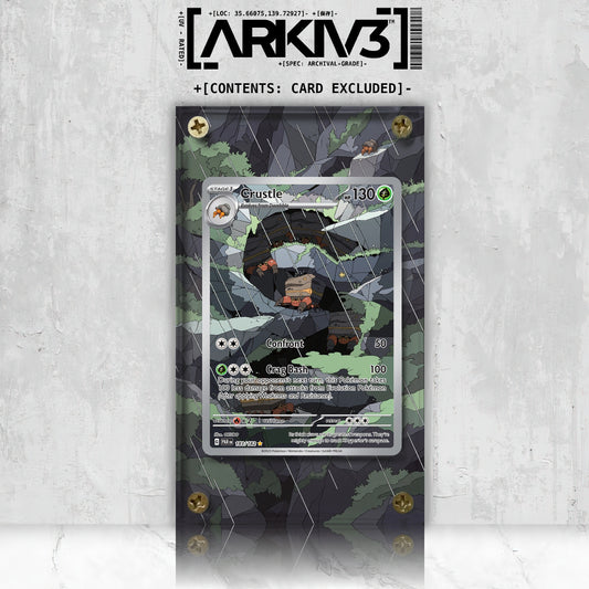 [UNIT: 183/182] // Crustle Extended Art Display Case - Raw
