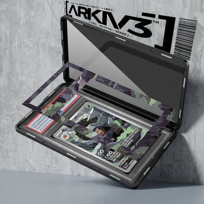ARKIV3 PSA graded exploded mockup