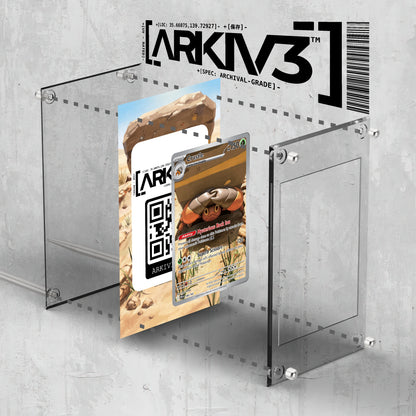 [UNIT: 186/182] // Crustle Extended Art Display Case - Raw