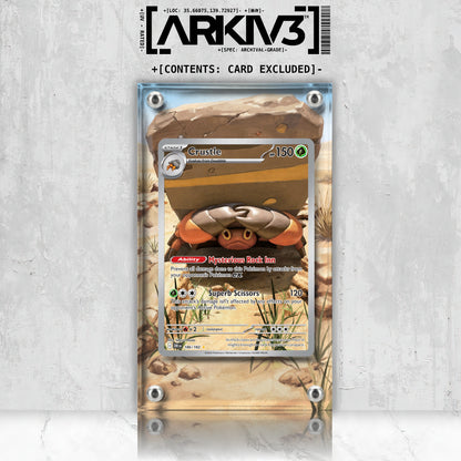 [UNIT: 186/182] // Crustle Extended Art Display Case - Raw