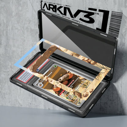 ARKIV3 PSA graded exploded mockup