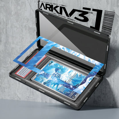 ARKIV3 PSA graded exploded mockup