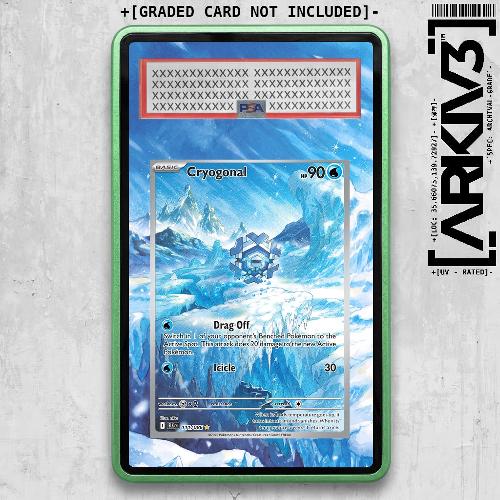 ARKIV3 PSA graded front - Green
