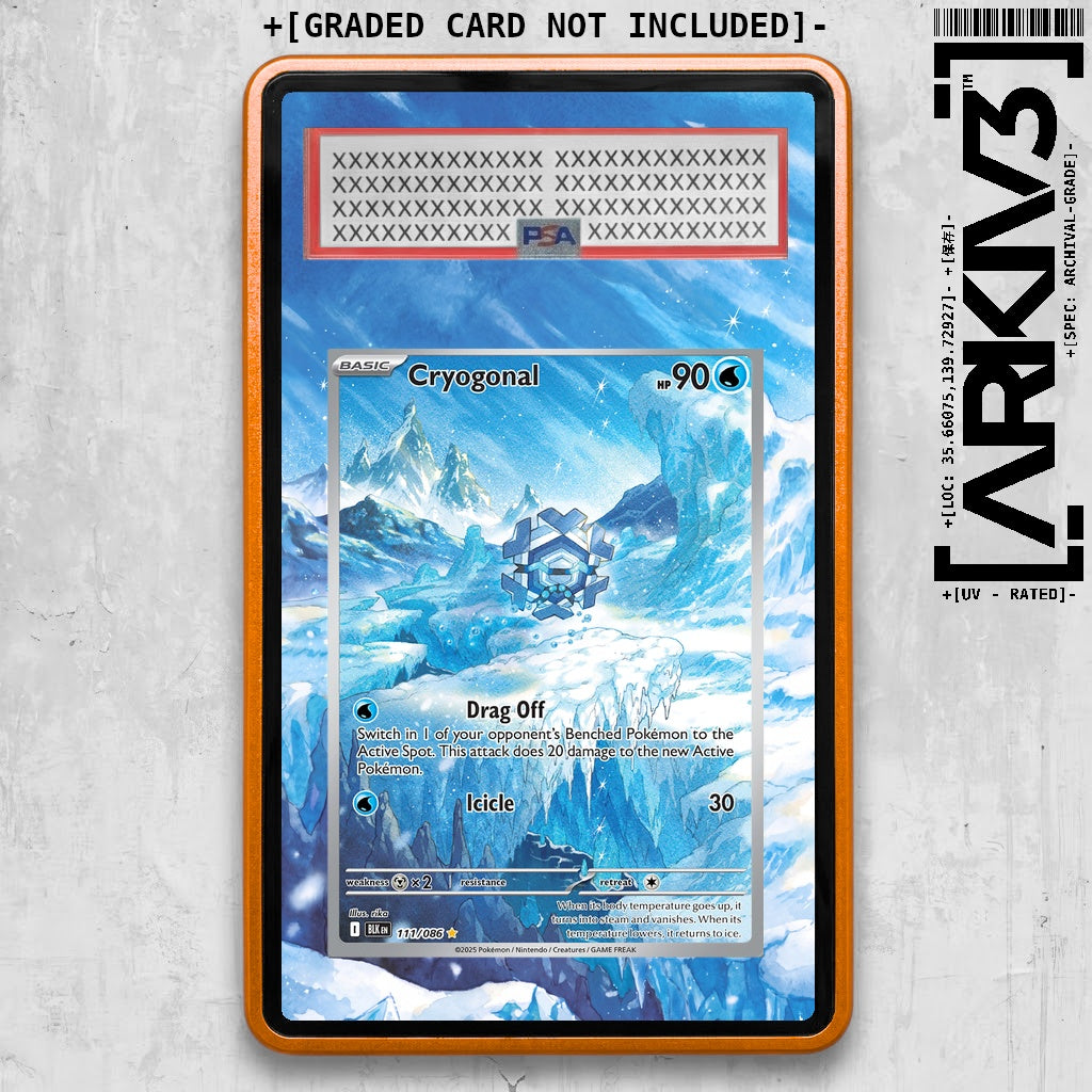 ARKIV3 PSA graded front - Orange