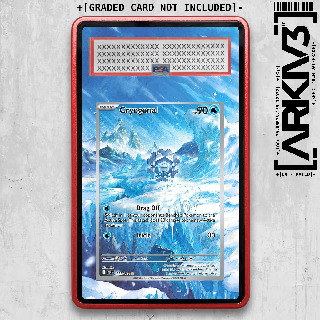 ARKIV3 PSA graded front - Red