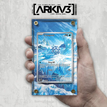 [UNIT: 111/86] // Cryogonal Extended Art Display Case - Raw