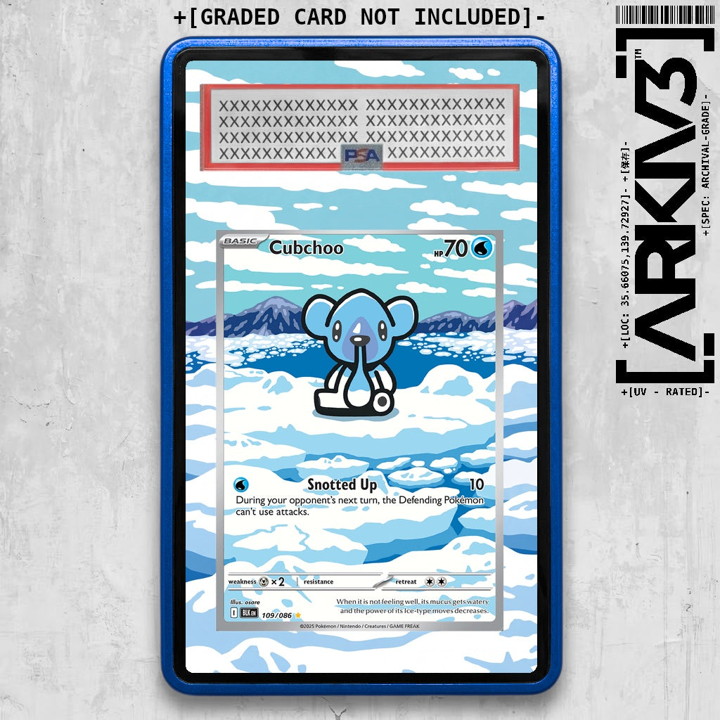 ARKIV3 PSA graded front - Blue
