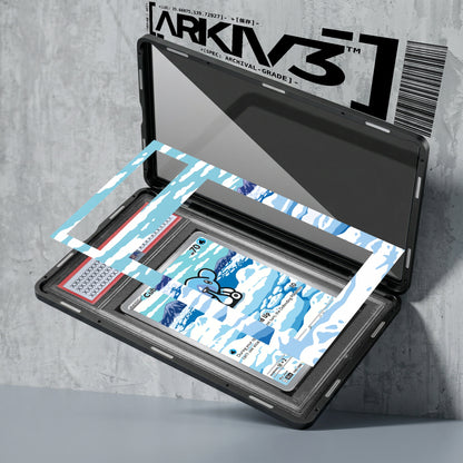 ARKIV3 PSA graded exploded mockup