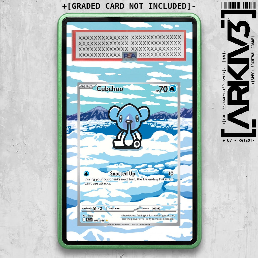 ARKIV3 PSA graded front - Green