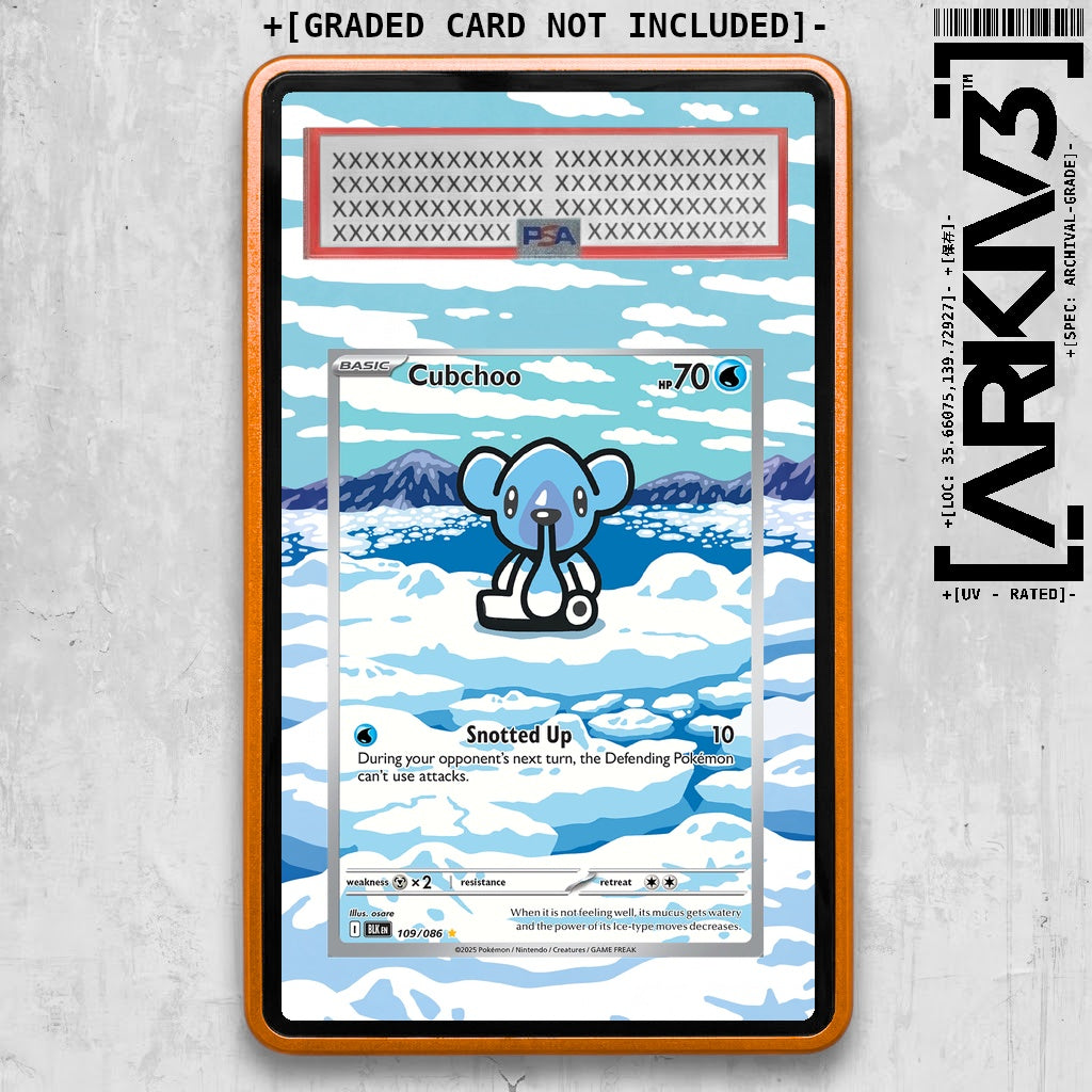 ARKIV3 PSA graded front - Orange