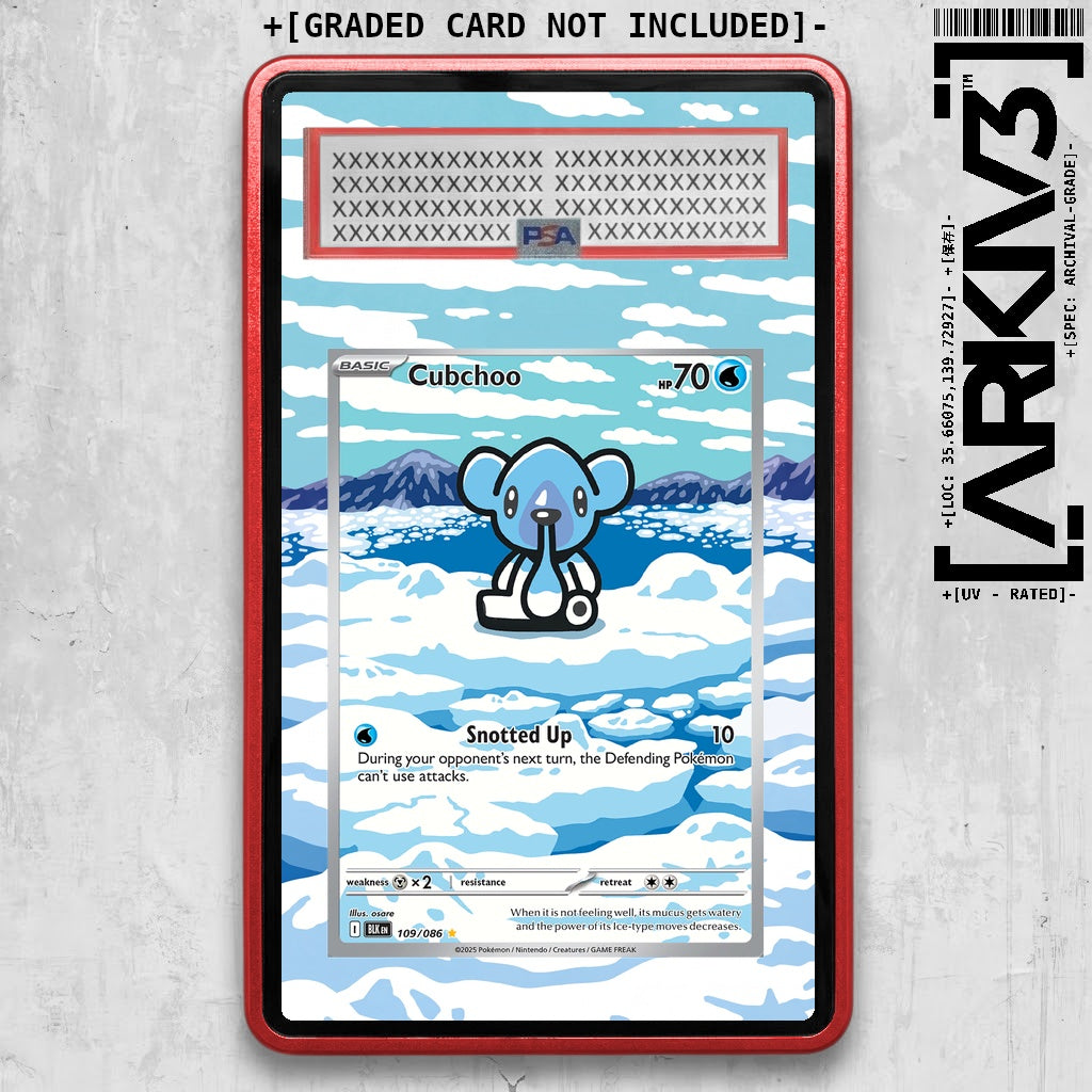 ARKIV3 PSA graded front - Red