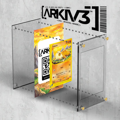 [UNIT: 103/165] // Cubone Extended Art Display Case - Raw
