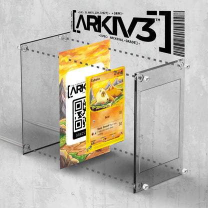 [UNIT: 103/165] // Cubone Extended Art Display Case - Raw