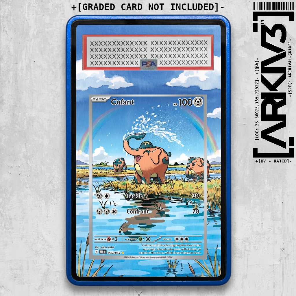 ARKIV3 PSA graded front - Blue