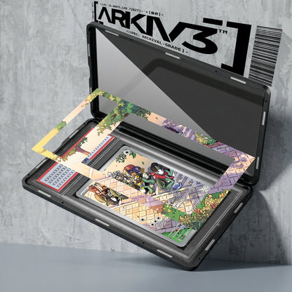 ARKIV3 PSA graded exploded mockup