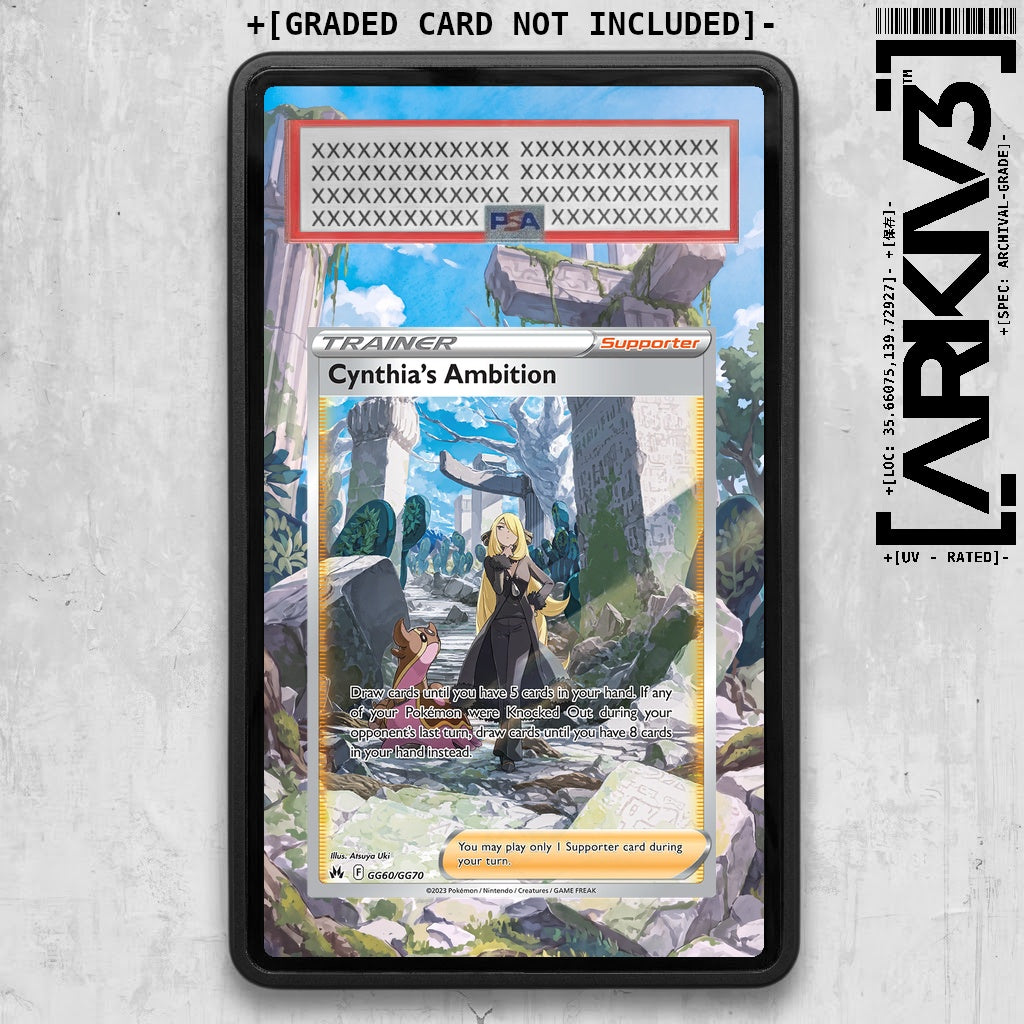 ARKIV3 PSA graded front - Black