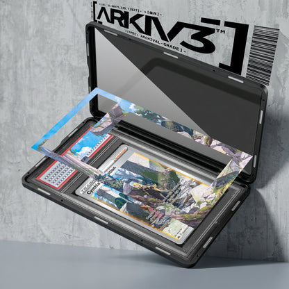 ARKIV3 PSA graded exploded mockup