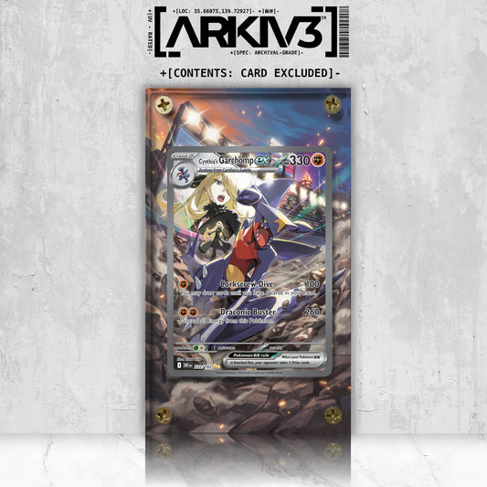 [UNIT: 232/182] // Cynthia's Garchomp ex Extended Art Display Case - Raw