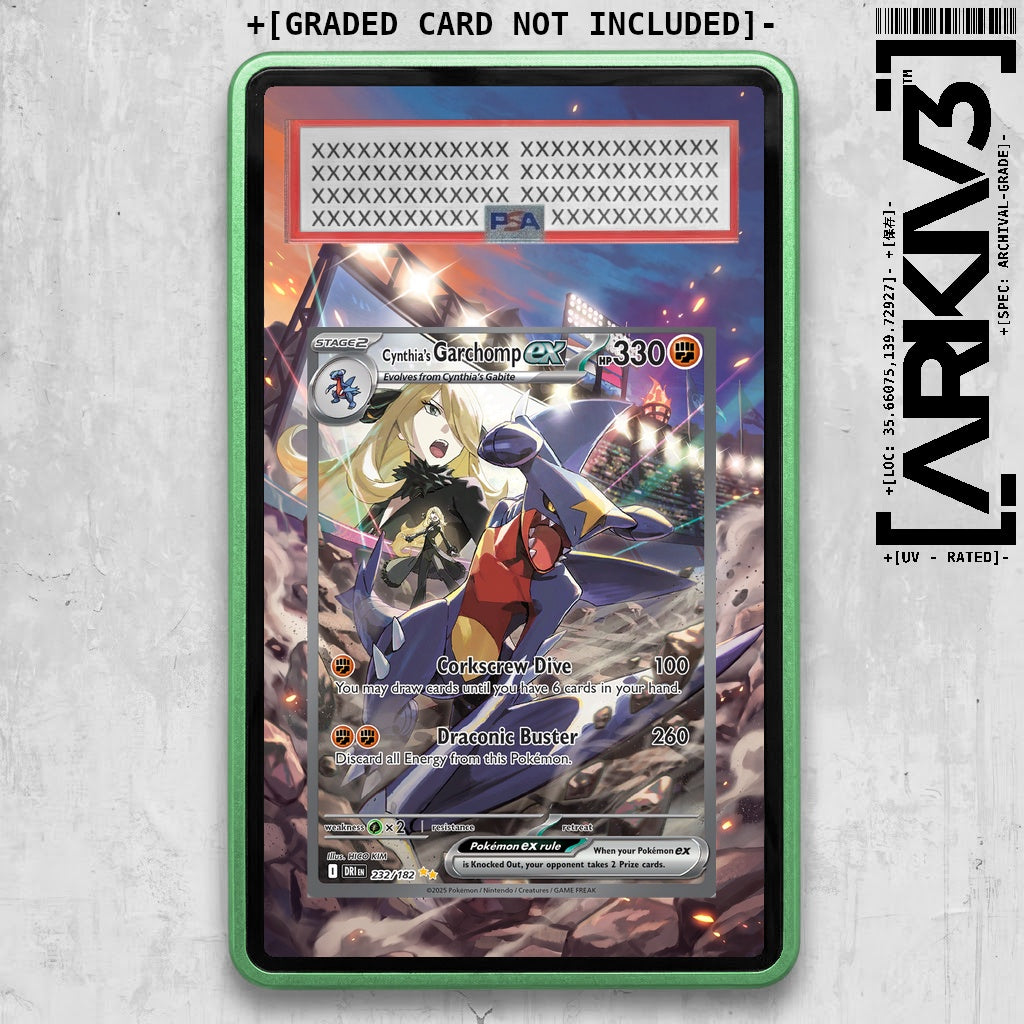 ARKIV3 PSA graded front - Green
