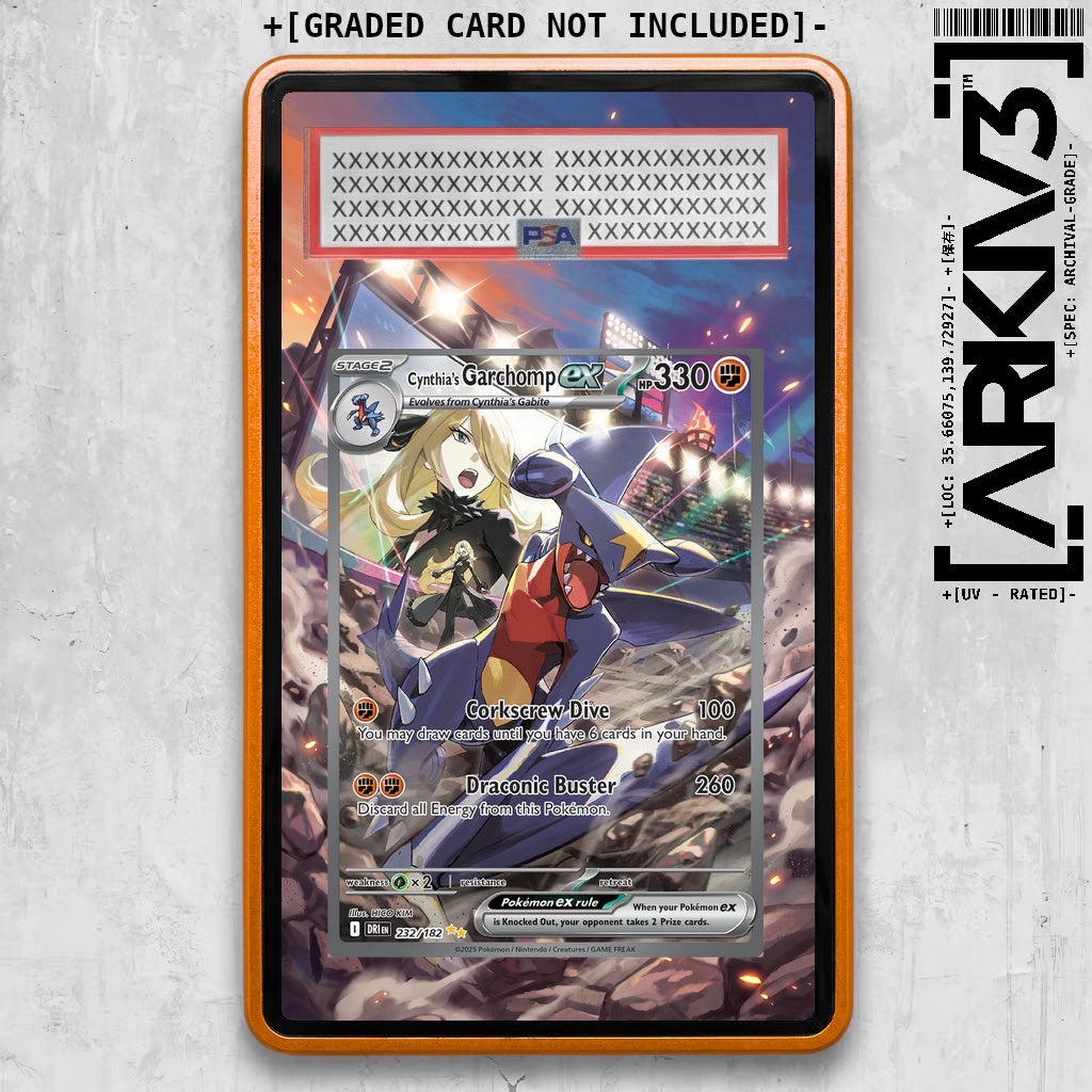 ARKIV3 PSA graded front - Orange
