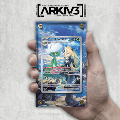 [UNIT: 184/182] // Cynthia's Roserade Extended Art Display Case - Raw