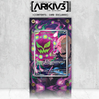 [UNIT: 244/217] // Cynthia's Spiritomb Extended Art Display Case - Raw