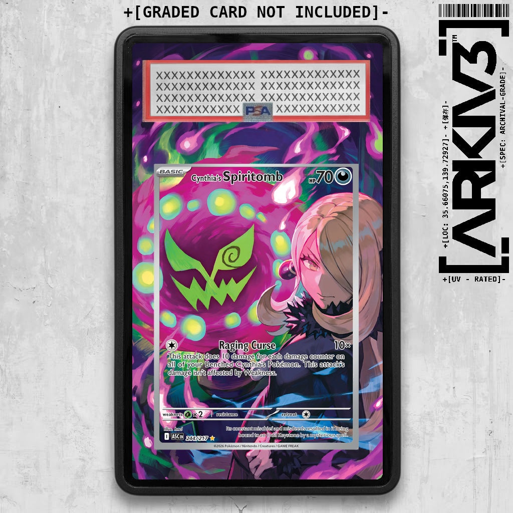 ARKIV3 PSA graded front - Black