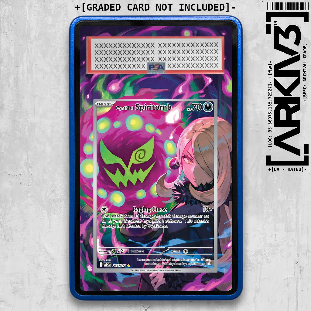 ARKIV3 PSA graded front - Blue