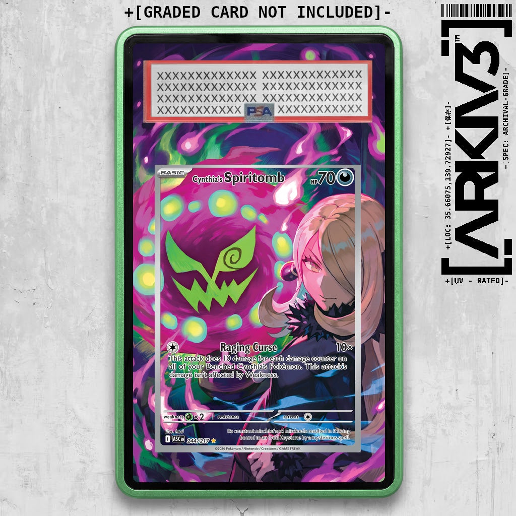ARKIV3 PSA graded front - Green