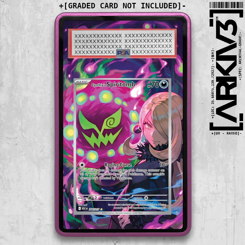 ARKIV3 PSA graded front - Purple