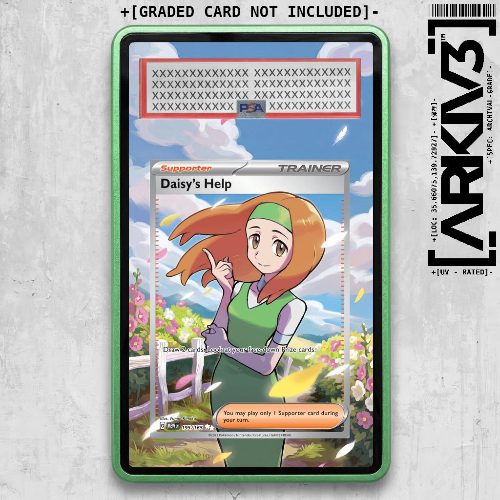 ARKIV3 PSA graded front - Green