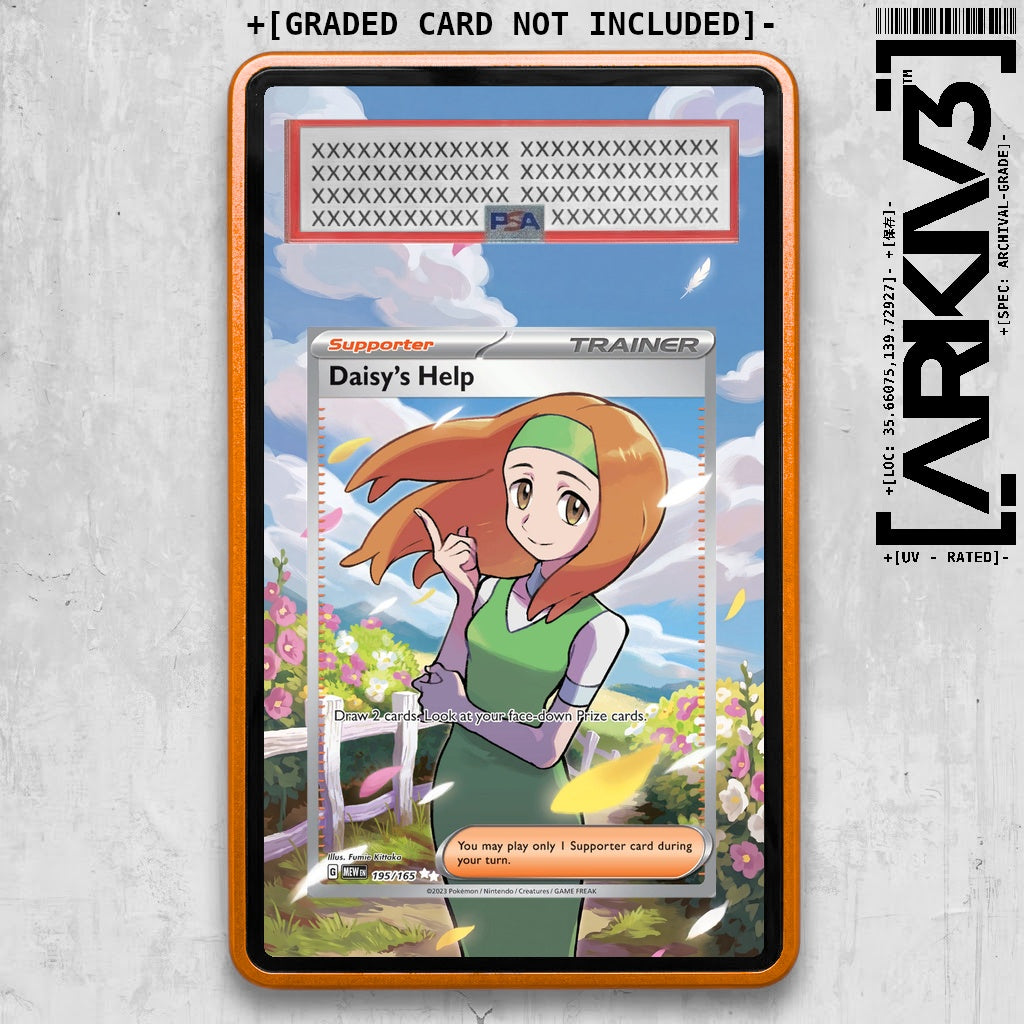 ARKIV3 PSA graded front - Orange