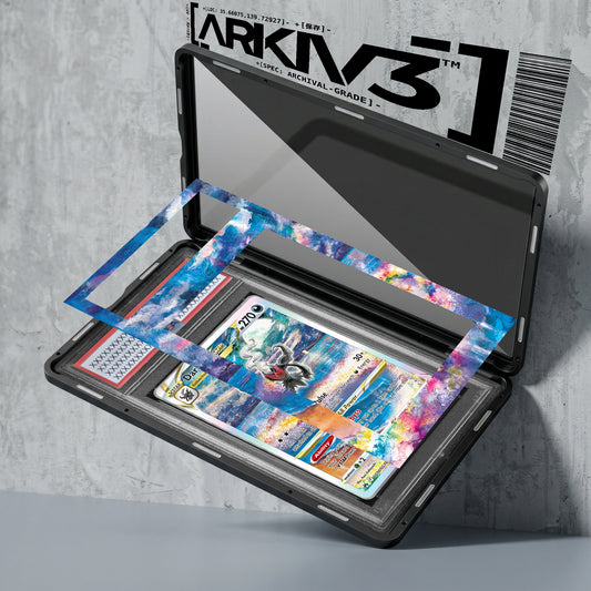 ARKIV3 PSA graded exploded mockup