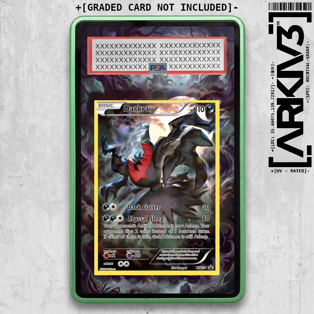 [UNIT: XY114/211] // Darkrai Extended Art Display Case - Graded