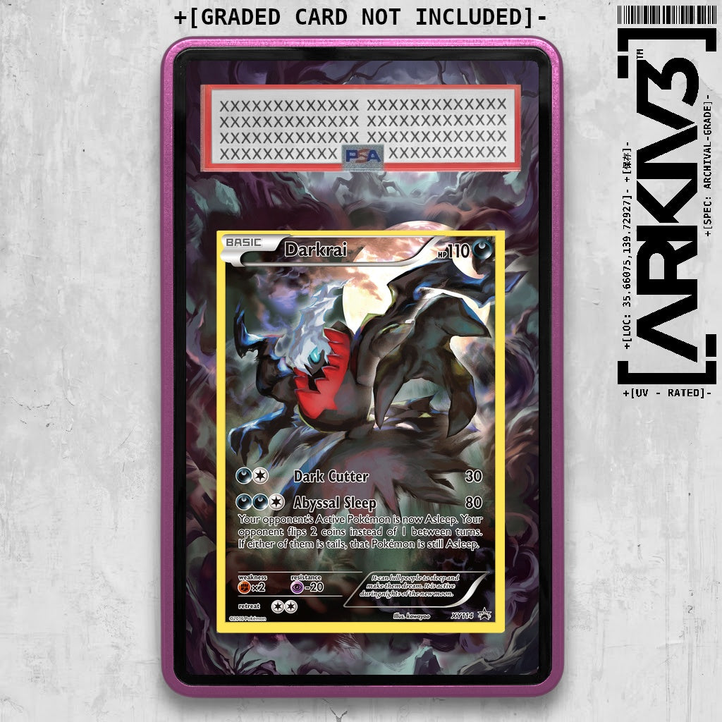 [UNIT: XY114/211] // Darkrai Extended Art Display Case - Graded