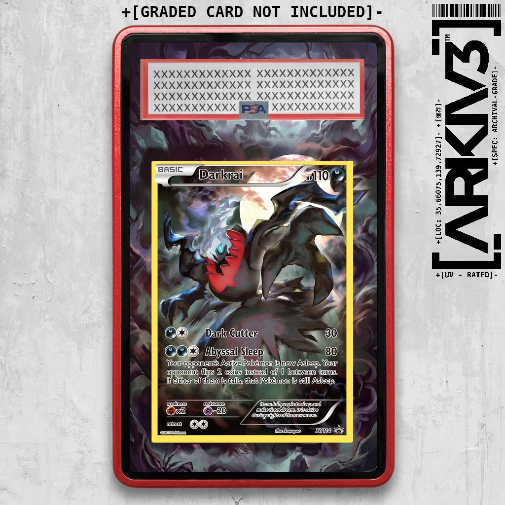 [UNIT: XY114/211] // Darkrai Extended Art Display Case - Graded