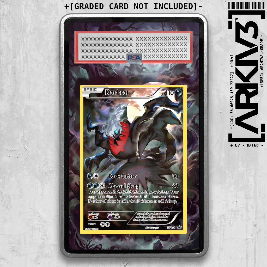 [UNIT: XY114/211] // Darkrai Extended Art Display Case - Graded