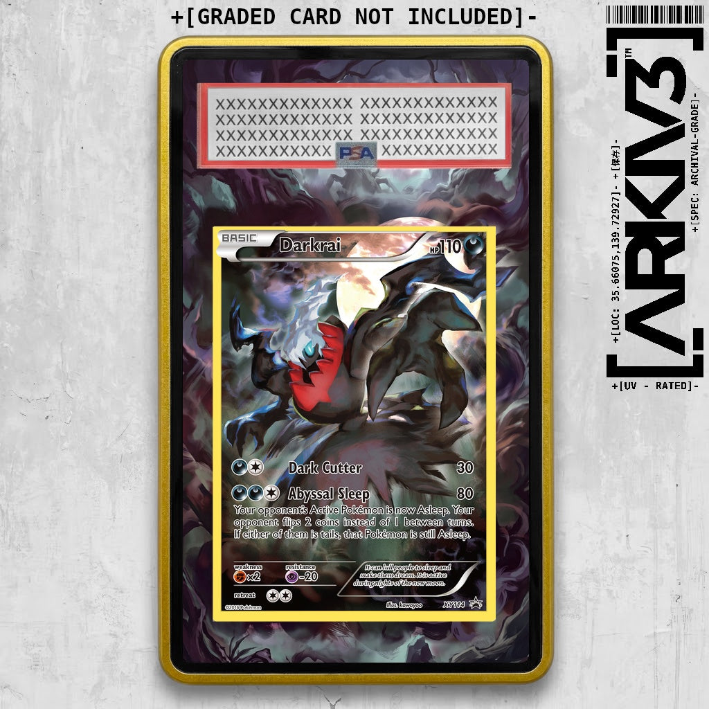 [UNIT: XY114/211] // Darkrai Extended Art Display Case - Graded