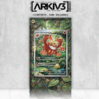 [UNIT: 98/86] // Darmanitan Extended Art Display Case - Raw