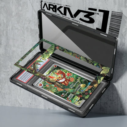 ARKIV3 PSA graded exploded mockup