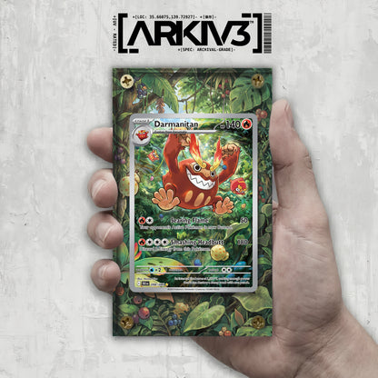 [UNIT: 98/86] // Darmanitan Extended Art Display Case - Raw