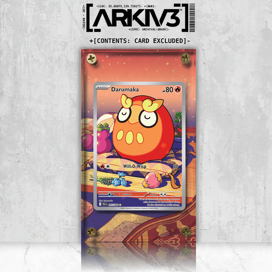 [UNIT: 97/86] // Darumaka Extended Art Display Case - Raw