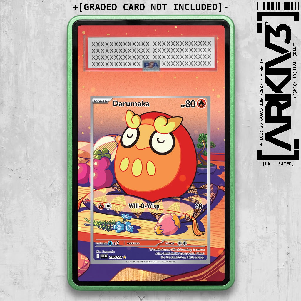 ARKIV3 PSA graded front - Green