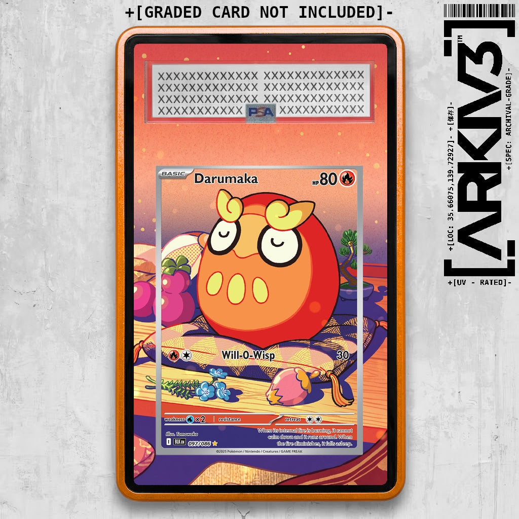ARKIV3 PSA graded front - Orange