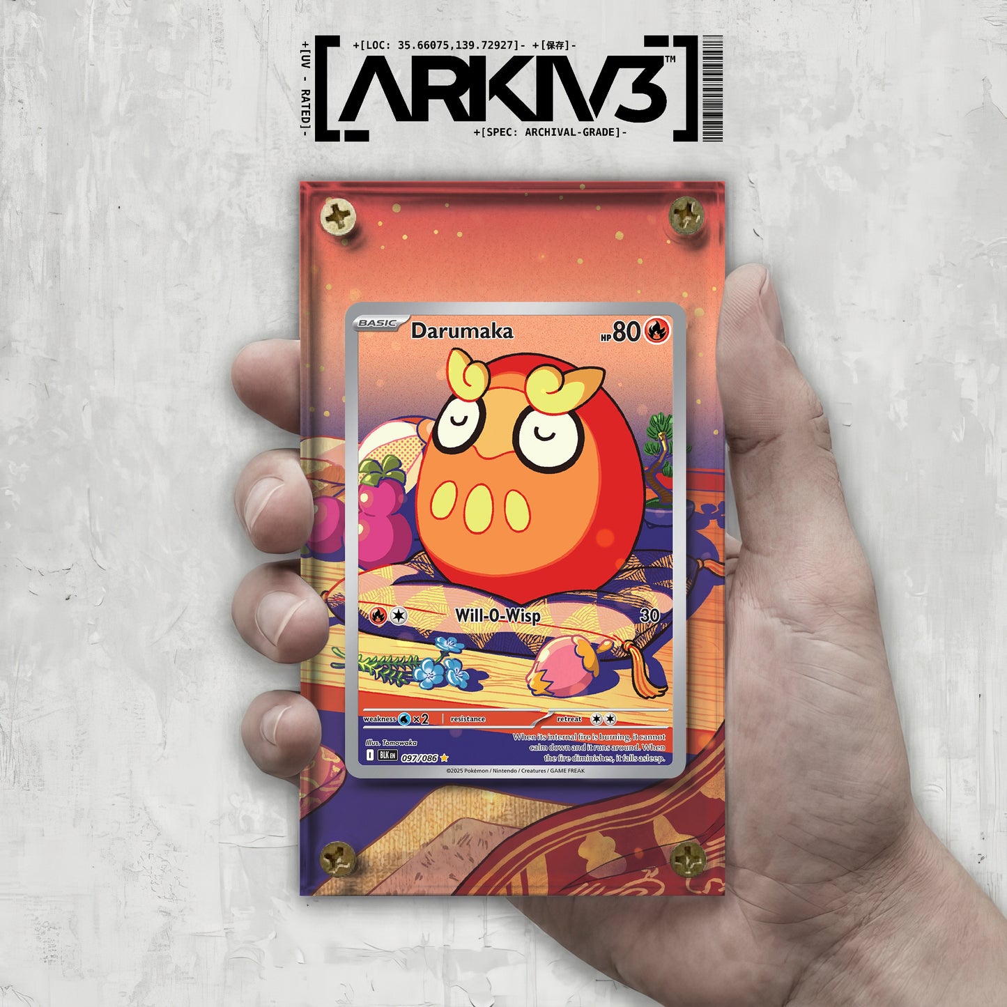 [UNIT: 97/86] // Darumaka Extended Art Display Case - Raw